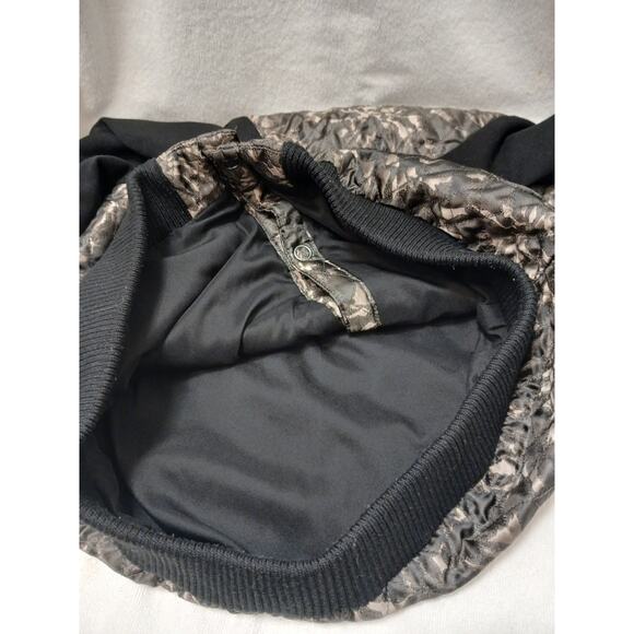 PJK Patterson J Kincaid Calabash Bomber Quilted Varsity Jacket Sz M Black $298 - Picture 11 of 16